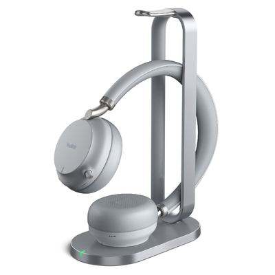 Yealink BH72 Gray Teams & UC Certified Bluetooth Wireless Stereo Headset with Charging Stand