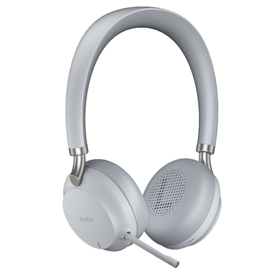 Yealink (BH72 Lite Teams Light Gray USB-A) Teams Certified Bluetooth Wireless Stereo Headset