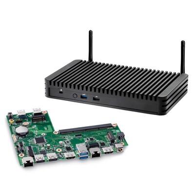 Intel CMCR1ABB NUC Rugged Chassis Element and Dual LAN Board