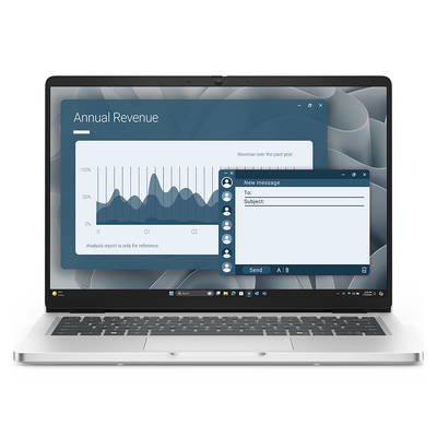 Dell Pro 14 PC14255 14" Full HD+ AI CoPilot+ Laptop Ryzen 5 16GB 512GB W11 Pro BTO601_PC14255_AU