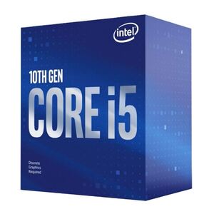 Intel Core i5 10400F CPU 2.9GHz (4.3GHz Turbo) LGA1200 10th Gen 6-Cores 12-Threads 12MB 65W Graphic Card Required Comet Lake