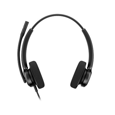 Poly UC Mission 425 Stereo Corded Headset | USB | Classic Foam Ear Cushion