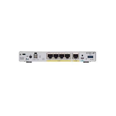 CISCO (C1101-4P) ISR 1101 4 Ports GE Ethernet