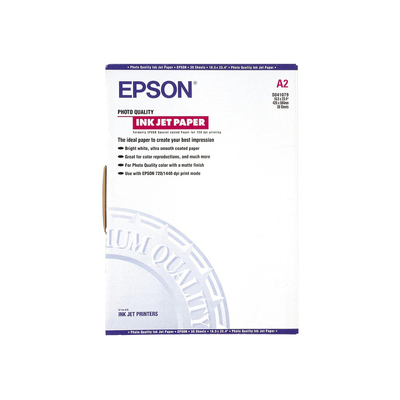 Epson A2 PH/QUAL INKJET PAPER 30PK