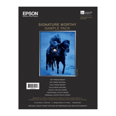 Epson S045234AU SW Sample Pack 7 x 2 Sheets – C13S045234AU