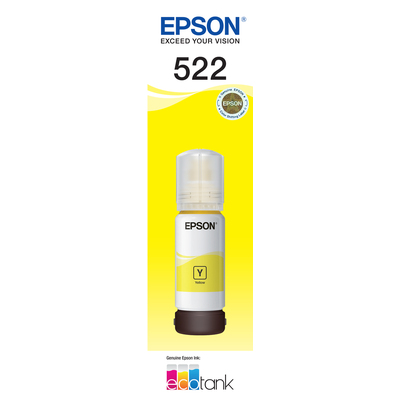 Epson 522 YELLOW INK BOTTLE FOR ECOTANK ET-2710