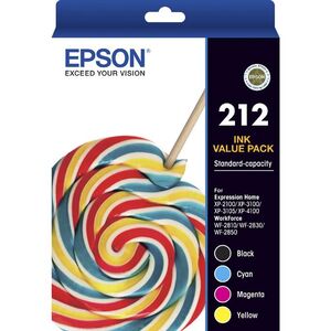 Epson 212 4 Ink Value Pack