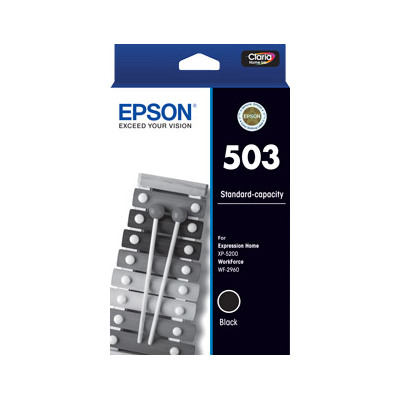 Epson 503 Black Ink Cartridge - Std Capacity - C13T09Q192