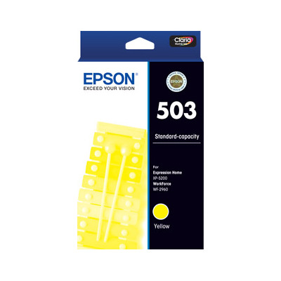 Epson 503 Yellow Ink Cartridge - Std Capacity - C13T09Q492