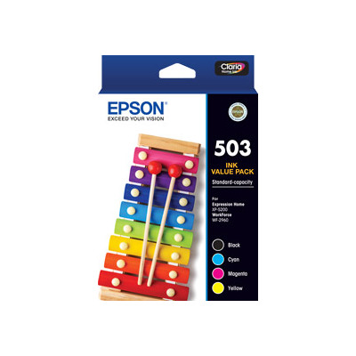 Epson 503 4 Ink Value Pack - Std Capacity - C13T09Q692