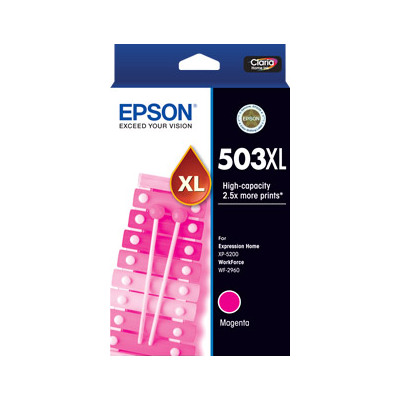 Epson 503XL Magenta Ink Cartridge - High Capacity - C13T09R392