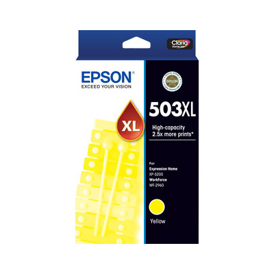 Epson 503XL Yellow Ink Cartridge - High Capacity - C13T09R492