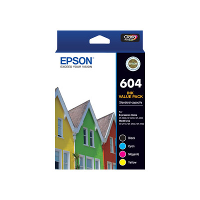 Epson 604 4 Ink Value Pack - Std Capacity - C13T10G692