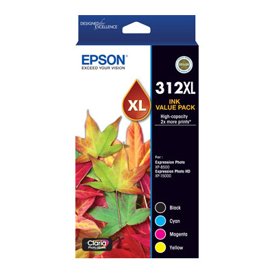 EPSON C13T02N492 312XL 4 COLOUR PACK XP-8500 XP-15000