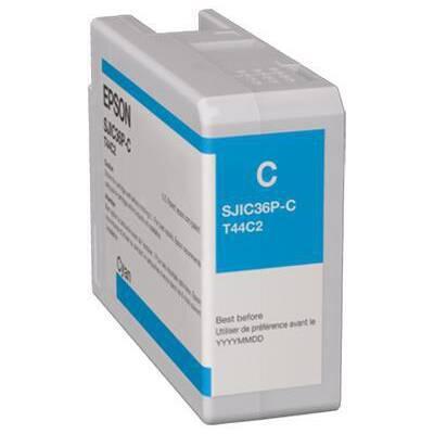 Epson SJIC36P-C Cyan Ink Cartridge - C13T44C240