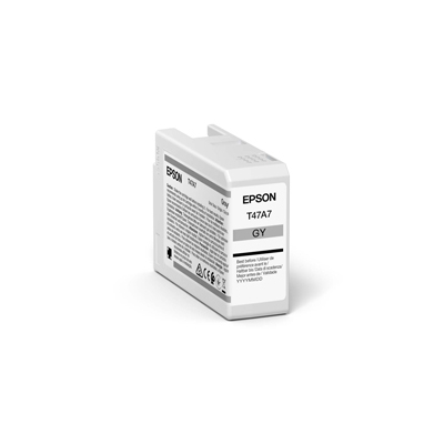 EPSON C13T47A700, ULTRACHROME PRO10 - GRAY INK CARTRIDGE FOR P906