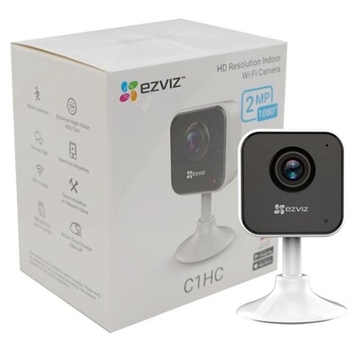 EZVIZ C1HC HD Resolution Indoor Wide-Angle Lens Wi-Fi Camera With Night Vision & Motion Detection