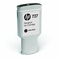 HP 727 300-ml Matte Black Designjet Ink Cartridge C1Q12A