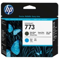 HP Ink Crtrg 773 MattBk/Cyan Printhead