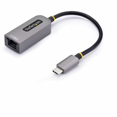 STARTECH 2.5GbE USB-C to Ethernet Adapter, NBASE-T NIC, USB 3.0 Type-C 2.5/1G Multi Speed Network - C22G-USB-ETHERNET