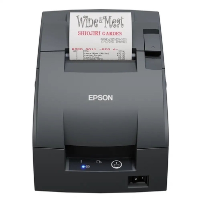 Epson TM-U220IIB Dot Matrix Impact Kitchen Receipt Printer Ethernet Auto Cutter -C31CL27832