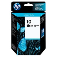 HP 10 BLACK INK CART C4844A
