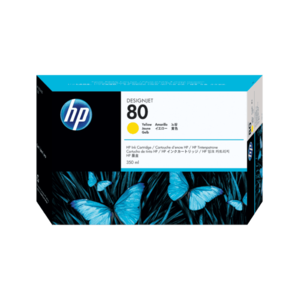 HP 80 350ml Yellow Ink Cart C4848A