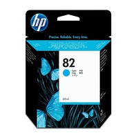 Hewlett Packard 82 CYAN INK CARTRIDGE C4911A FOR DJ 500, 800, 1000
