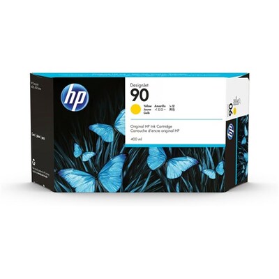 HP 90 Yellow Ink Cartridge 400 ML FOR DJ4000