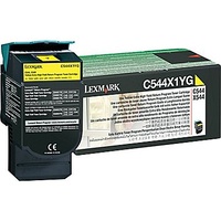 Lexmark YELLOW TONER, YIELD 4000 PAGES, FOR C544, X544
