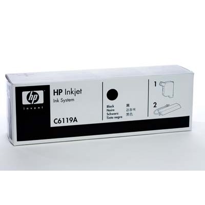 HP 600 DPI BLACK BULK INK SYSTEM SPS SYSTEMS GENERIC PACKAGED