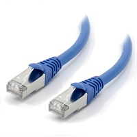 ALOGIC 1m Blue 10G Shielded CAT6A Network Cable C6A-01-Blue-SH