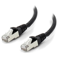 Alogic 2m Black 10G Shielded CAT6A LSZH Network Cable