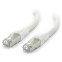 Alogic 2m White 10GbE Shielded CAT6A LSZH Network Cable