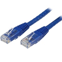 StarTech 1.8m Blue Molded Cat6 UTP Patch Cable - C6PATCH6BL
