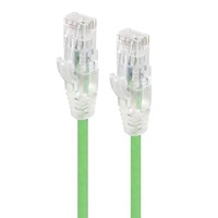 Alogic 1m Alpha Series Ultra Slim CAT6 Network Cable - Green