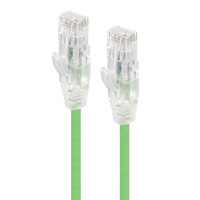 Alogic 5m Alpha Series Ultra Slim CAT6 Network Cable - Green