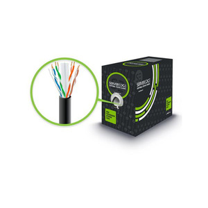 SERVEREDGE CAT6 305m Network Cable - UTP Solid PVC 23AWG - BLACK