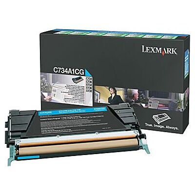 LEXMARK C734 Cyan Toner Cart