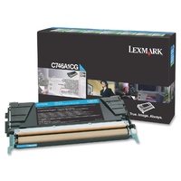 Lexmark C746, C748 CYAN 7K TONER RETURN PROGRAM