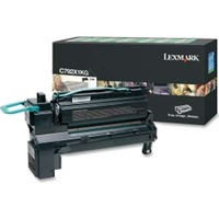 Lexmark C792X1KG BLACK (PREBATE) TONER YIELD 20,000 PAGES FOR C792