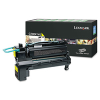 Lexmark C792X1YG YELLOW (PREBATE) TONER YIELD 20,000 PAGES C792