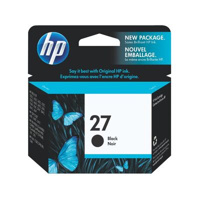 HP 27 Black Inkjet Cartridge 220 pages (C8727AA)