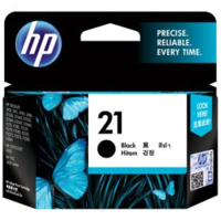 Hewlett Packard 21 BLACK INK 190 PAGE YIELD FOR D23XX, D24XX, 3930 & 3940