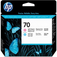 Hewlett Packard 70 LIGHT CYAN LIGHT MAGENTA PRINTHEAD FOR DJ Z2100, Z3100, Z3200