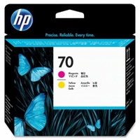 Hewlett Packard 70 MAGENTA AND YELLOW PRINTHEAD C9406A FOR DJ Z2100, Z3100, Z3200