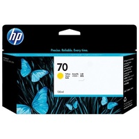 Hewlett Packard 70 YELLOW 130 ML INK C9454A FOR Z2100, 3100, 3200