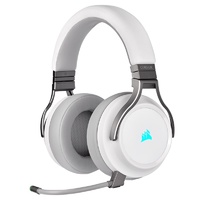 Corsair Virtuoso RGB SLIPSTREAM Wireless Hi-Fi 7.1 Gaming Headset - White