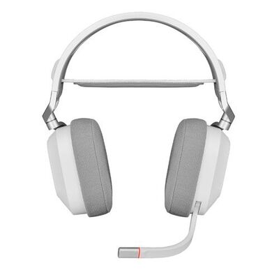 CORSAIR HS80 RGB DOLBY ATOMS HYPER FAST SLIPSTREAM WIRELESS GAMING HEADSET IN WHITE CA-9011236-AP