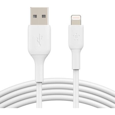 Belkin Boost Charge 1m Lightning to USB-A Cable - White